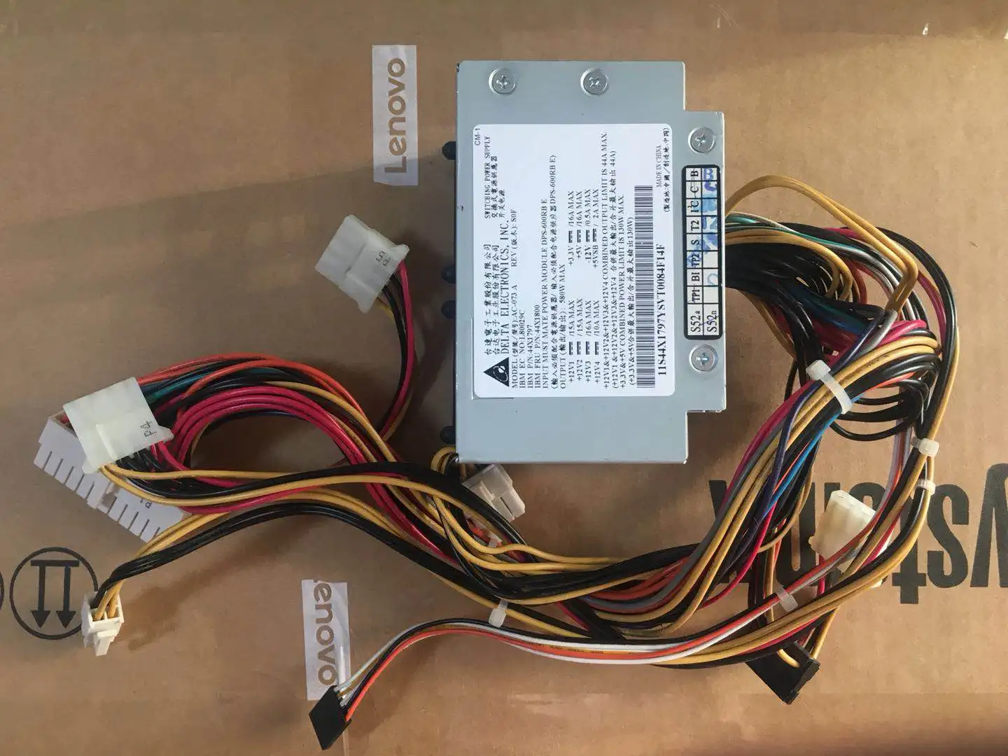 

X3610 server power backplane FRU: 44X1800 44X1797 tested well