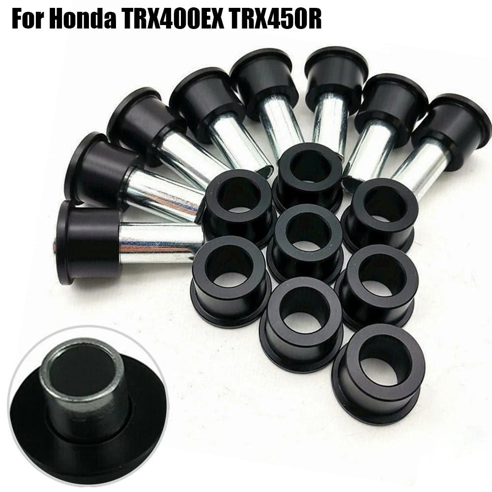 

Полный комплект черных втулок A-Arm для Honda TRX400EX TRX450R TRX 400EX 400 EX 450R 450 R, автозапчасти, 1 шт.