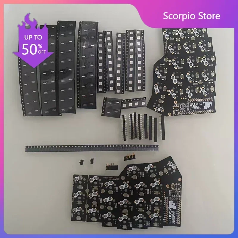 Низкопрофильный (kailh Choc) Материалы для разделенной клавиатуры своими руками