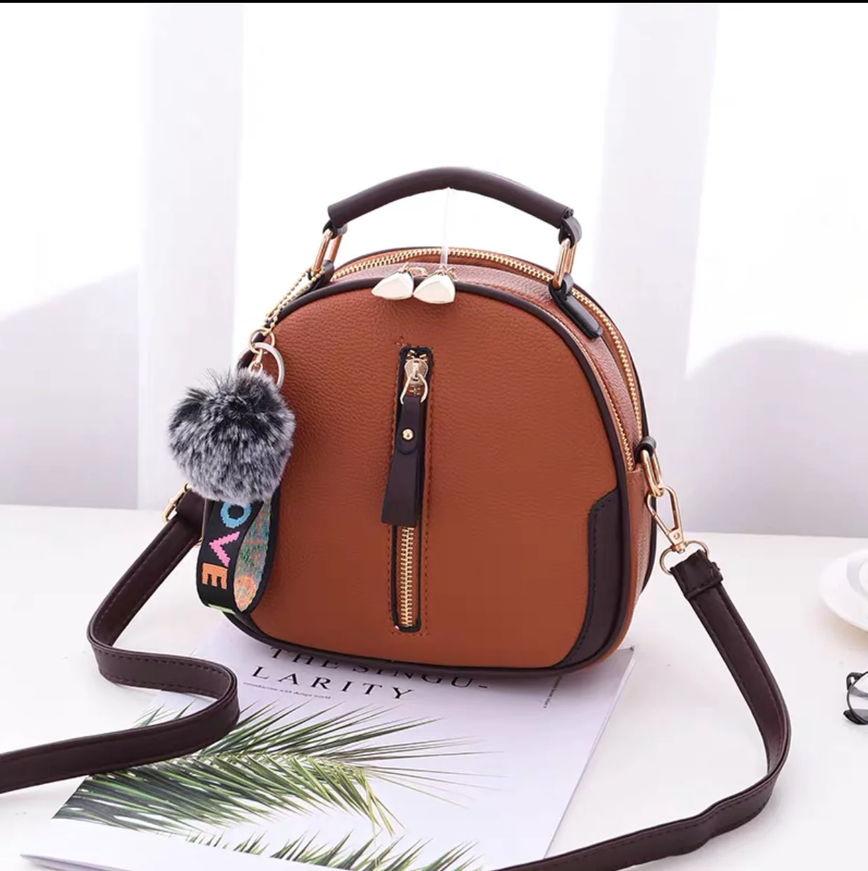 Women's Leather Bag 2023 New Trend Fashion Korean Version Simple Shoulder Handbags  Spring Summer Large Capacity Cross Bags