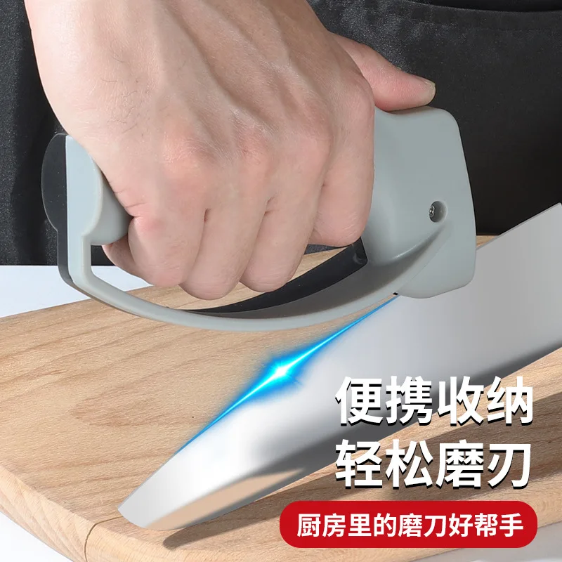 

Kitchen household knife sharpener Convenient manual Quick whetstone Multifunction Sharpener Kitchen Knives & Accessories