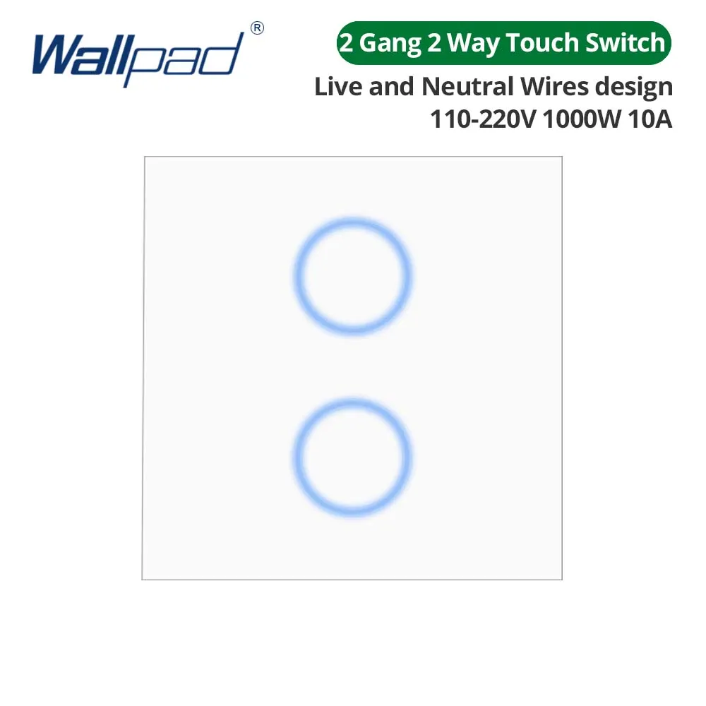 

Wallpad сенсорный выключатель 1-4 Gang