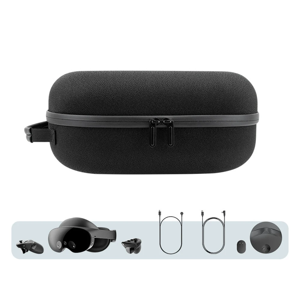 

Портативный Дорожный Чехол для переноски, противоударный Пыленепроницаемый Чехол для гарнитуры виртуальной реальности с защитой от царап...
