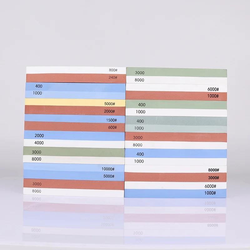 

White Corundum Double-Sided Professional Sharpening Stone Kitchen Tool Accessories 180 240 600 1000 3000 5000