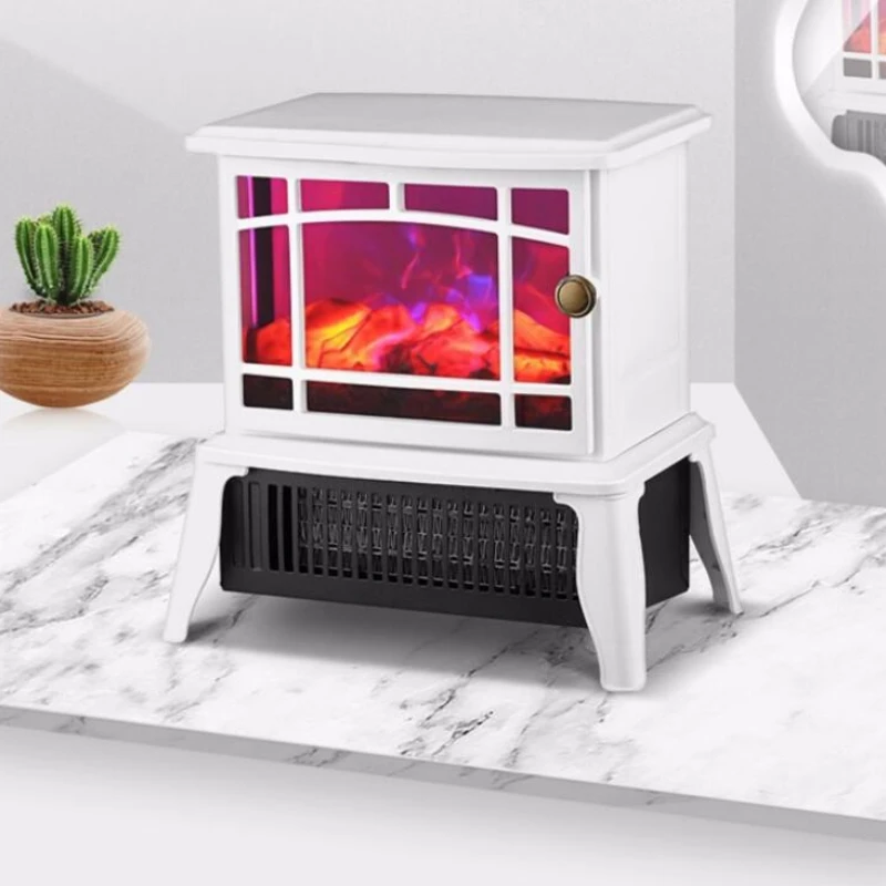 

2022 Heater Living Room Heating Furnace Household Small Desktop Electric Fireplace for Winter