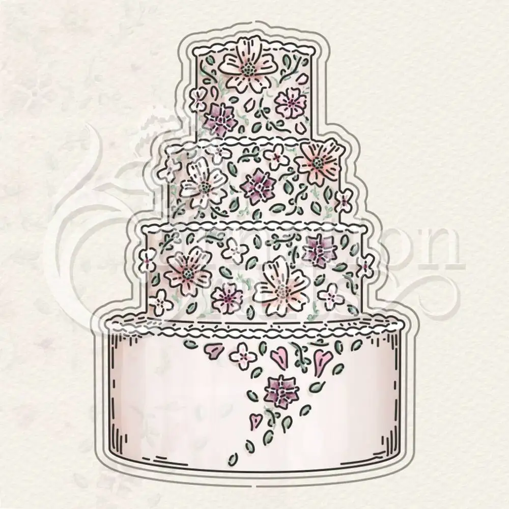 

Cake Flowers Metal Cutting Dies For Scrapbooking Donut Days Stencil Embossing Mold Diy Paper Cards Craft