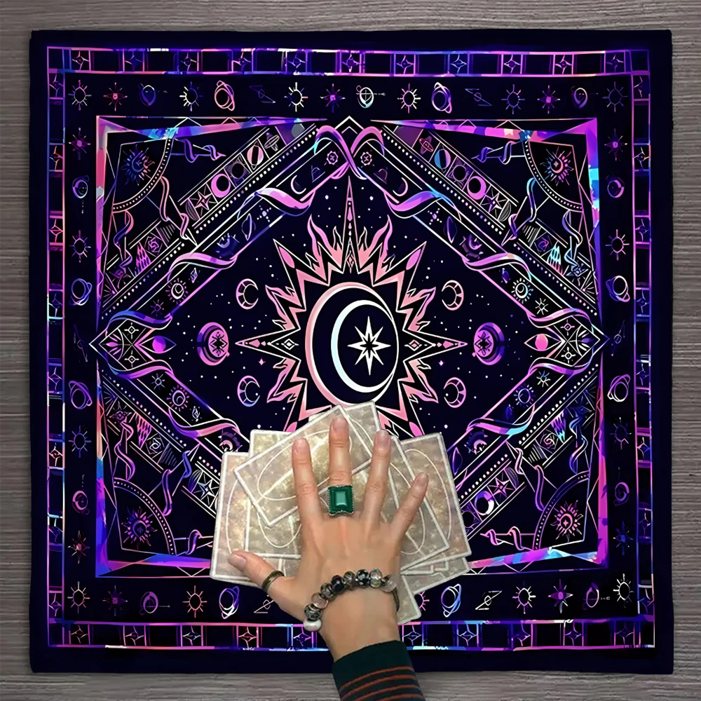 Винтажная круглая скатерть