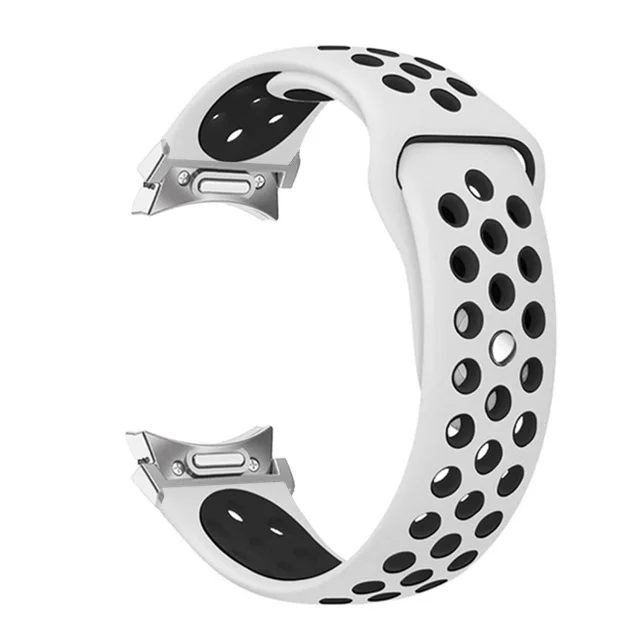 Фото Силиконовый ремешок 20 мм для Samsung Galaxy Watch 6/4/5 40 мм, 44 мм/5 Pro 45 мм, браслет для Galaxy Watch 6 4 Classic 47 мм, 43 мм, 42 мм, 43 мм №2