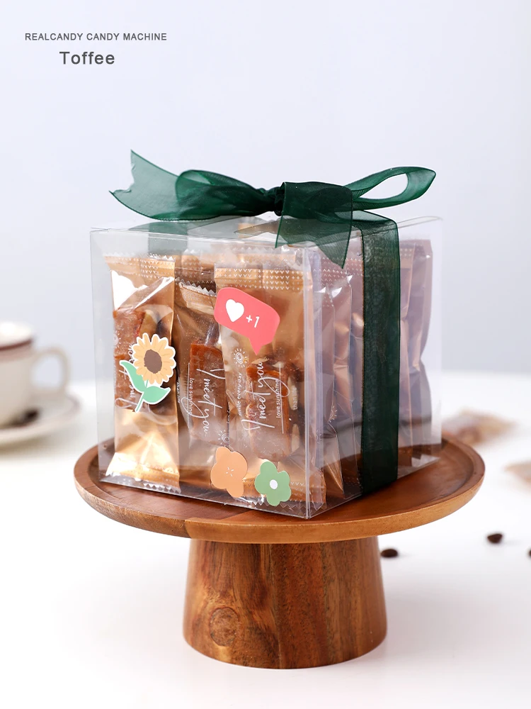 200pcs toffee Candy Packing Bag Handmade Chinese Elements Frosted Romantic Soft Nougat Sugar Wrapper Party Supplies Flower Pack | Дом и сад