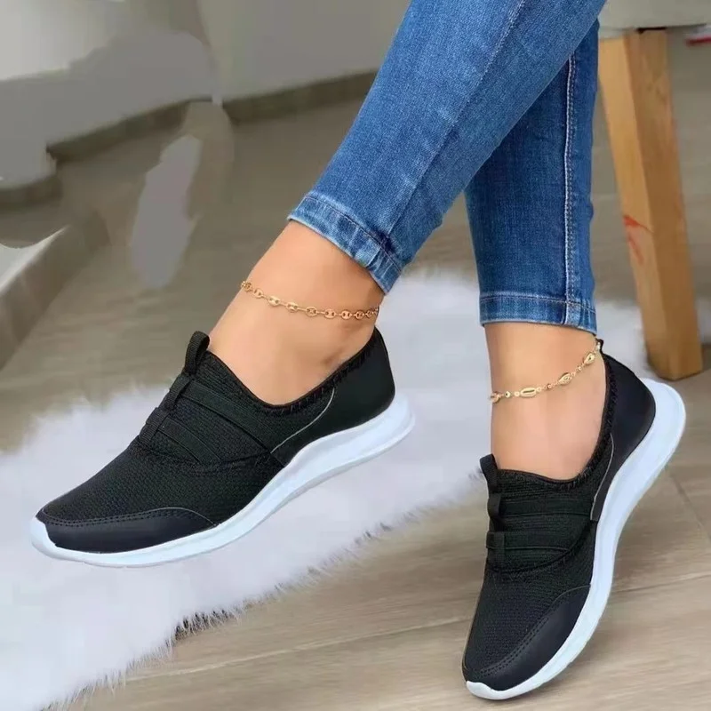 

2022 New Shoes For Women Flats Shoes Ladies Breathable Sports Shoes Running Shoes Casual Sneakers Shoes Zapatillas Mujer