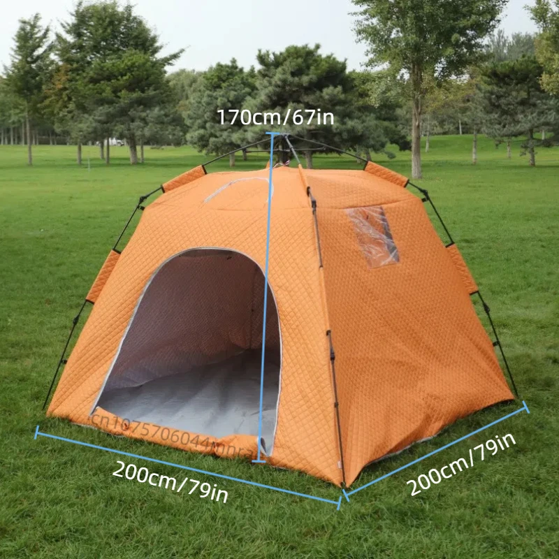 Автоматическая двухместная палатка Shijiazhuang из хлопка