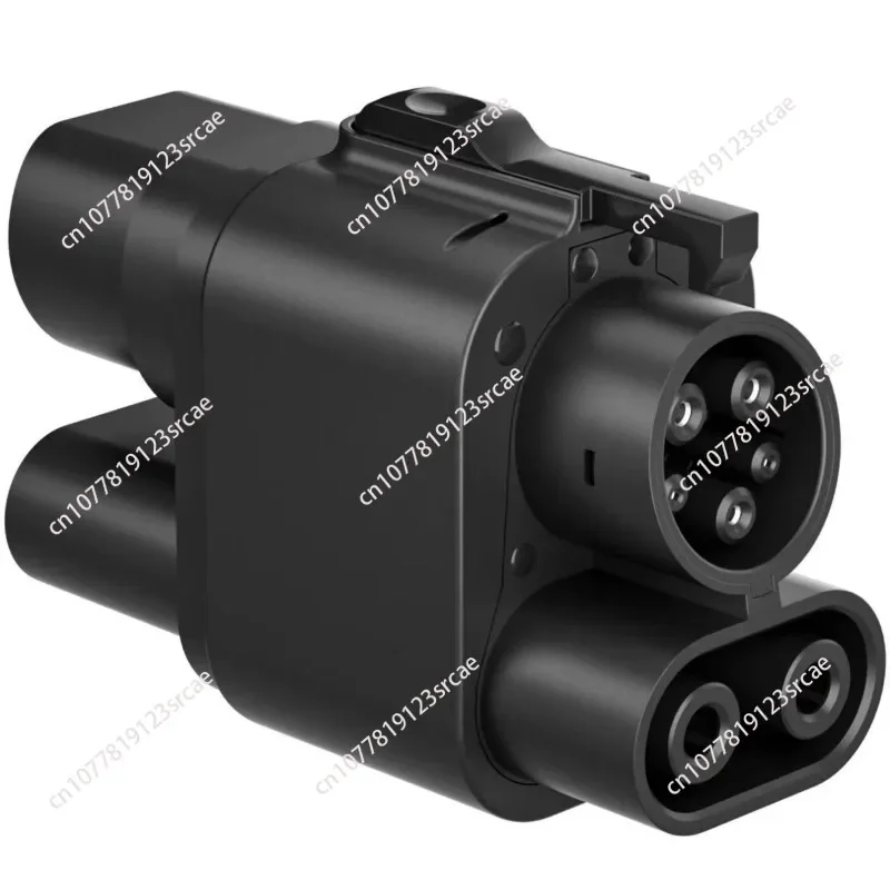 Адаптер для быстрой зарядки Tesla DC CCS2 в CCS1 преобразователь перезарядки