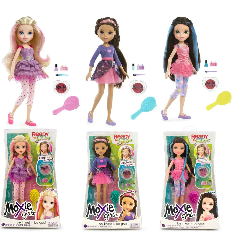 

Original Box moxie girls doll magic-snow dress up doll the best girl gift