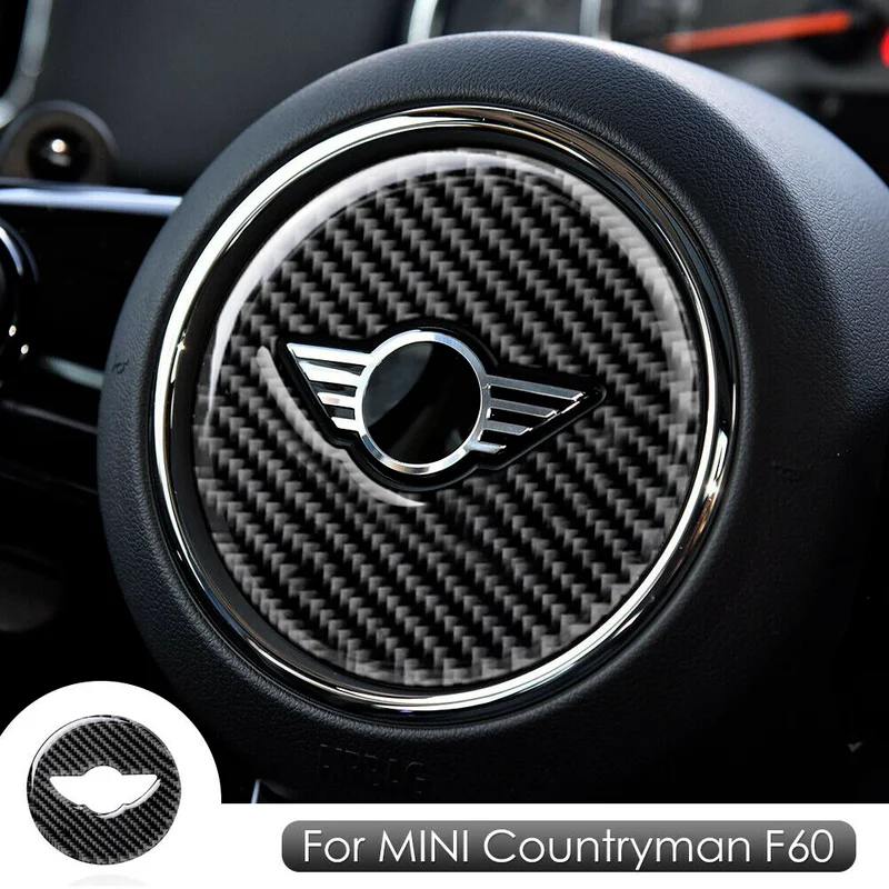 

Carbon Fiber Steering Wheel Center Cover for MINI Cooper F55 F56 Countryman F60