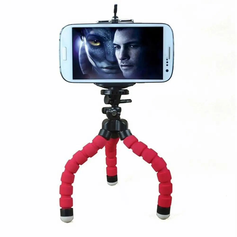 

Tripod for Phone Flexible Sponge Octopus Mini Tripod Portable Tripod Cell Phone Holder for IPhone Mini Camera Holder Clip Stand