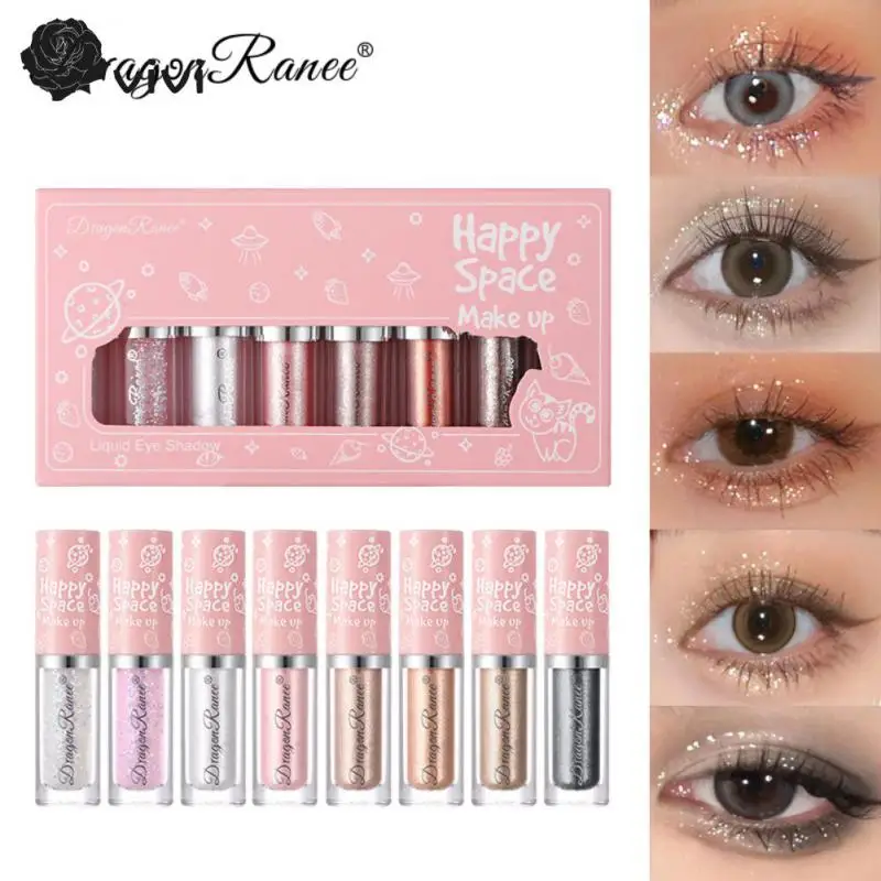 

8 шт./комплект, тени для век с блестками