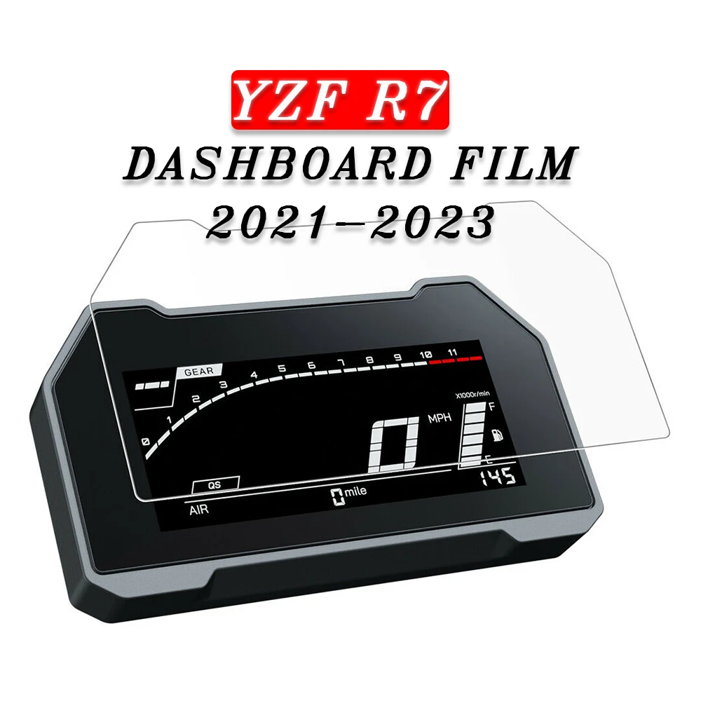 

Dashboard Screen Protector For YAMAHA YZF R7 TFT LCD Dashboard Protective Film Anti Glare Anti-scratch Protective Film 2021-2023