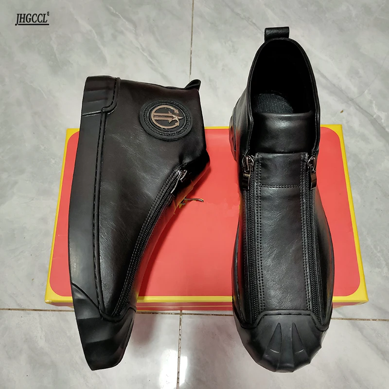 

New men's Casual luxury designer black men"s shoes loafers male high-top luxury brand shoes beauty accessories casual shoes