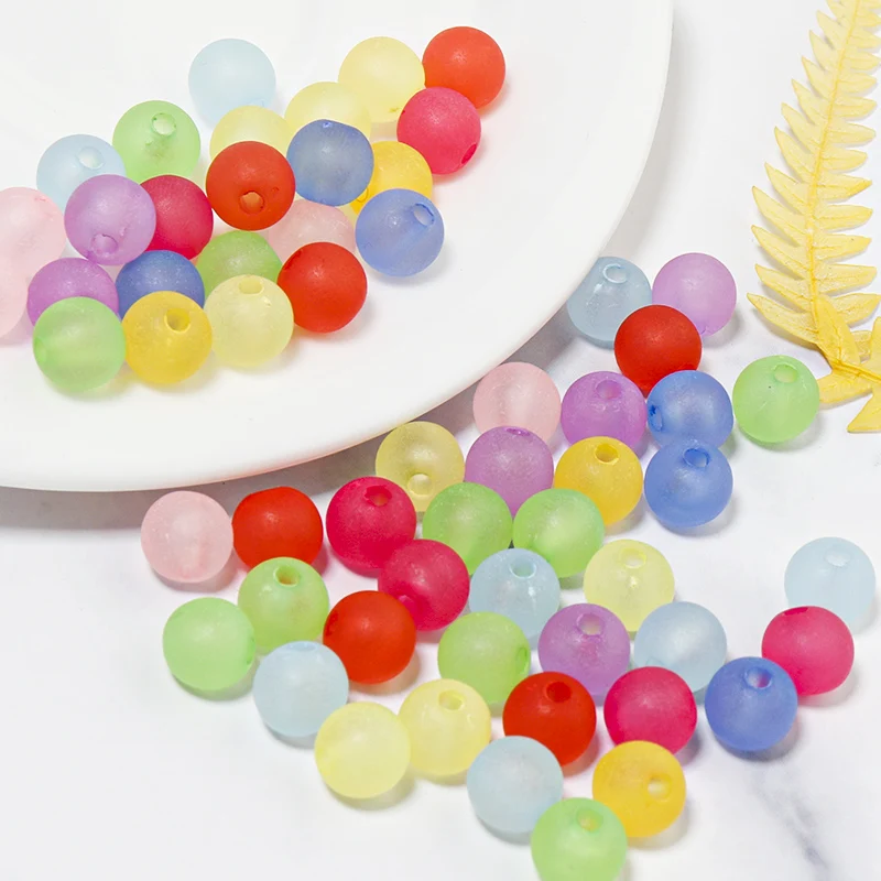 100 шт. круглые бусины 8 мм