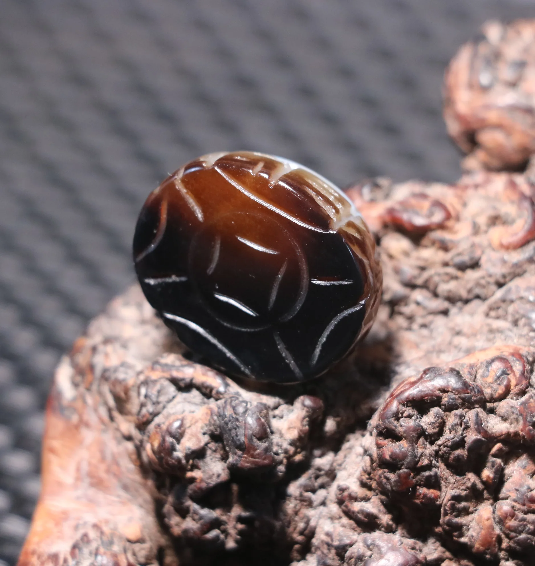 Treasure Magic Power Тибетский Агат скульптурная монета удачи Bi Rich Heaven Eye бусины дзи Amulet FR