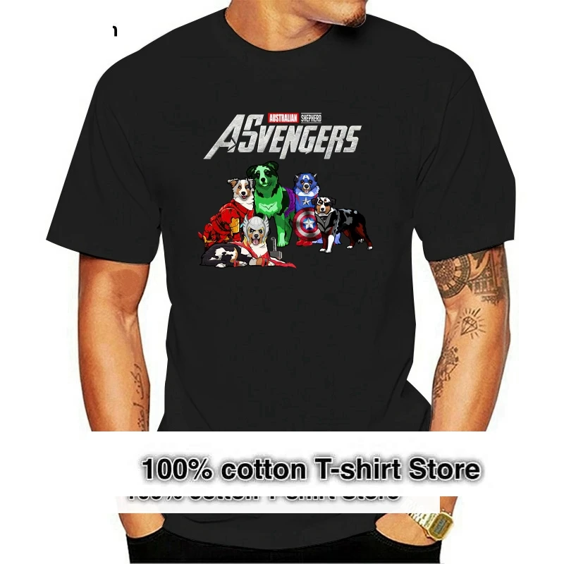 

Футболка Omacho Asvengers для Австралийских Овчарок