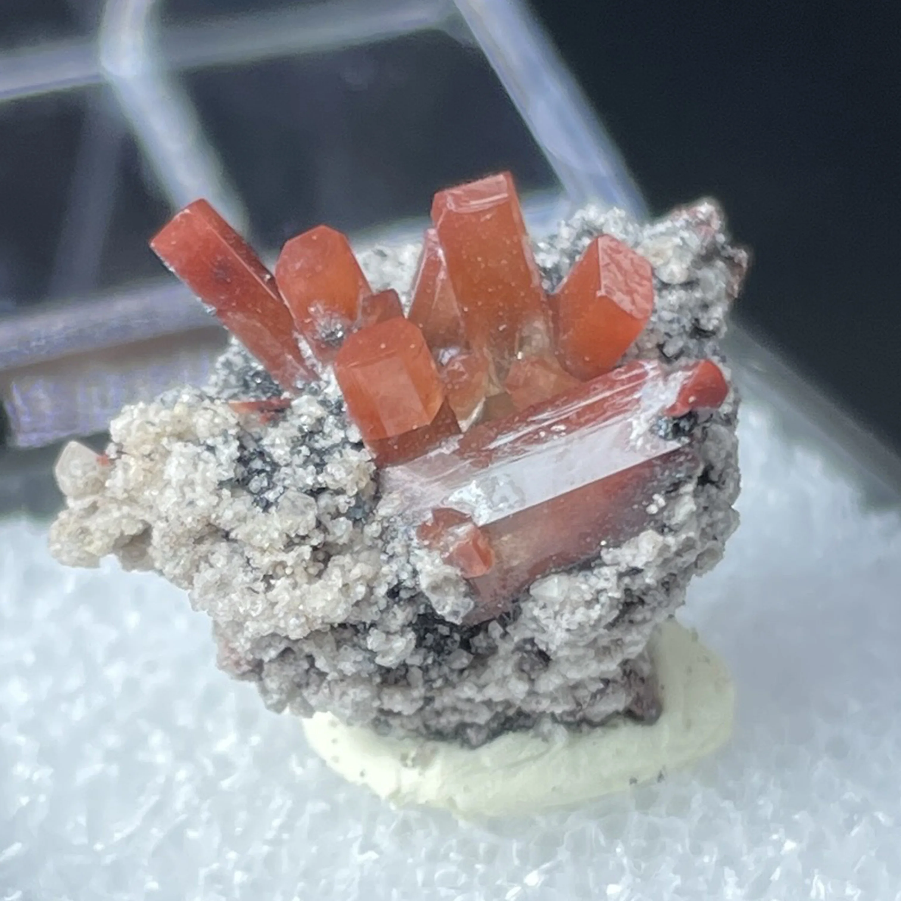 Натуральный мексиканский топаз руда кристаллический кластер образцы минералов