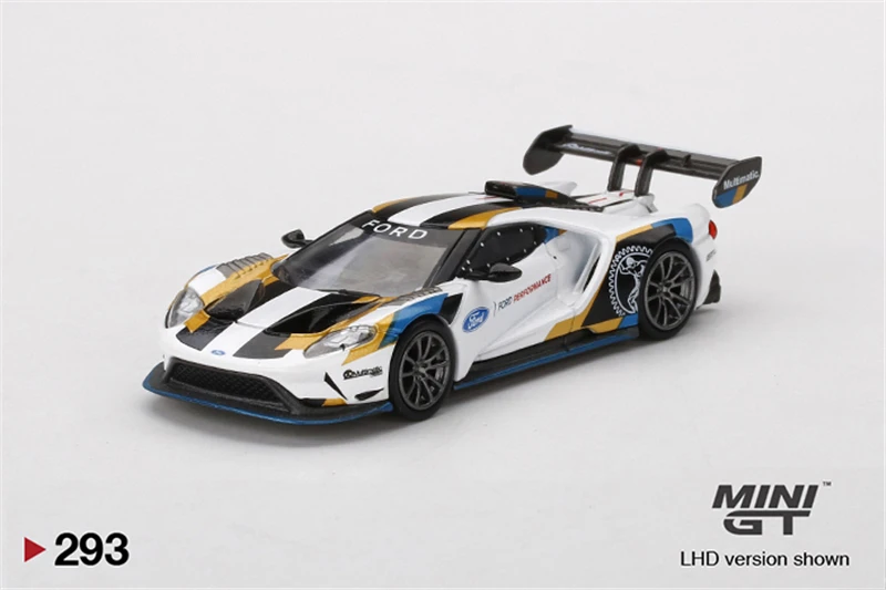 

Мини GT 1:64 Ford GT MK II 2019, галька пляж, модельный автомобиль