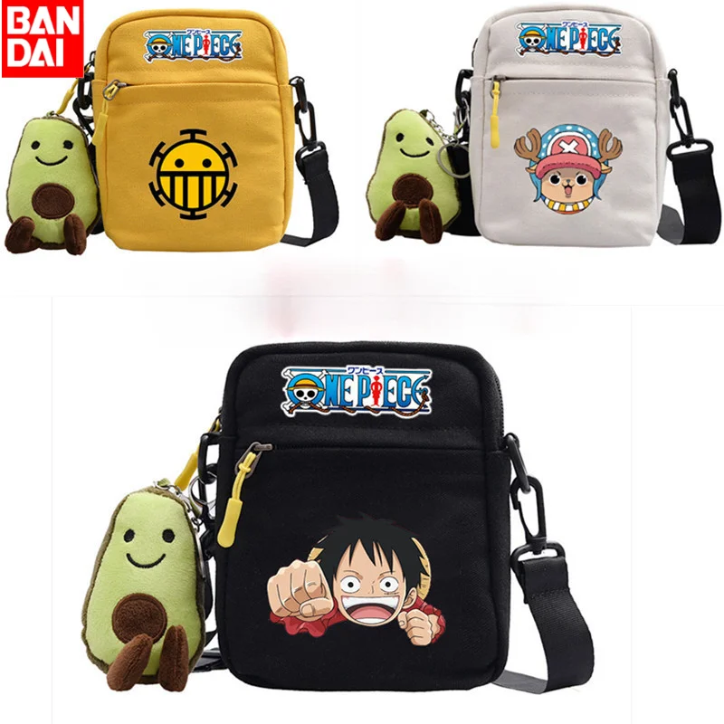 

Bandai Аниме цельный рюкзак Luffy Студенческая Мужская и женская Диагональная Сумка маленькая квадратная сумка мультяшный рюкзак на одно плечо Новинка