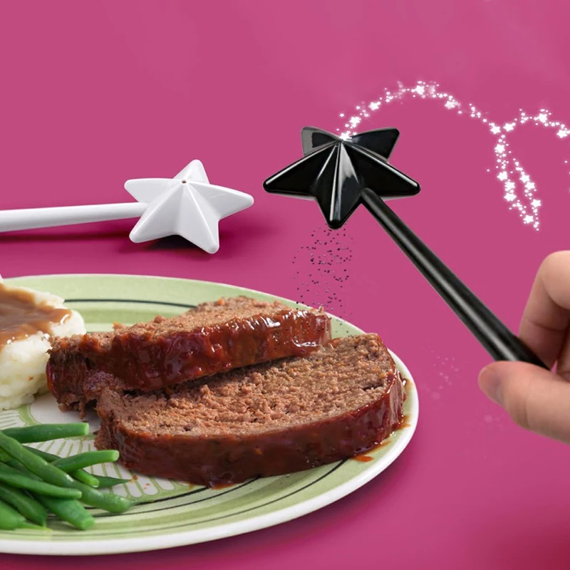 

Волшебная палочка для соли, перца, паприка, приправа для кухни, волшебная палочка со звездами, креативная посуда, посуда для домашнего повседневного использования