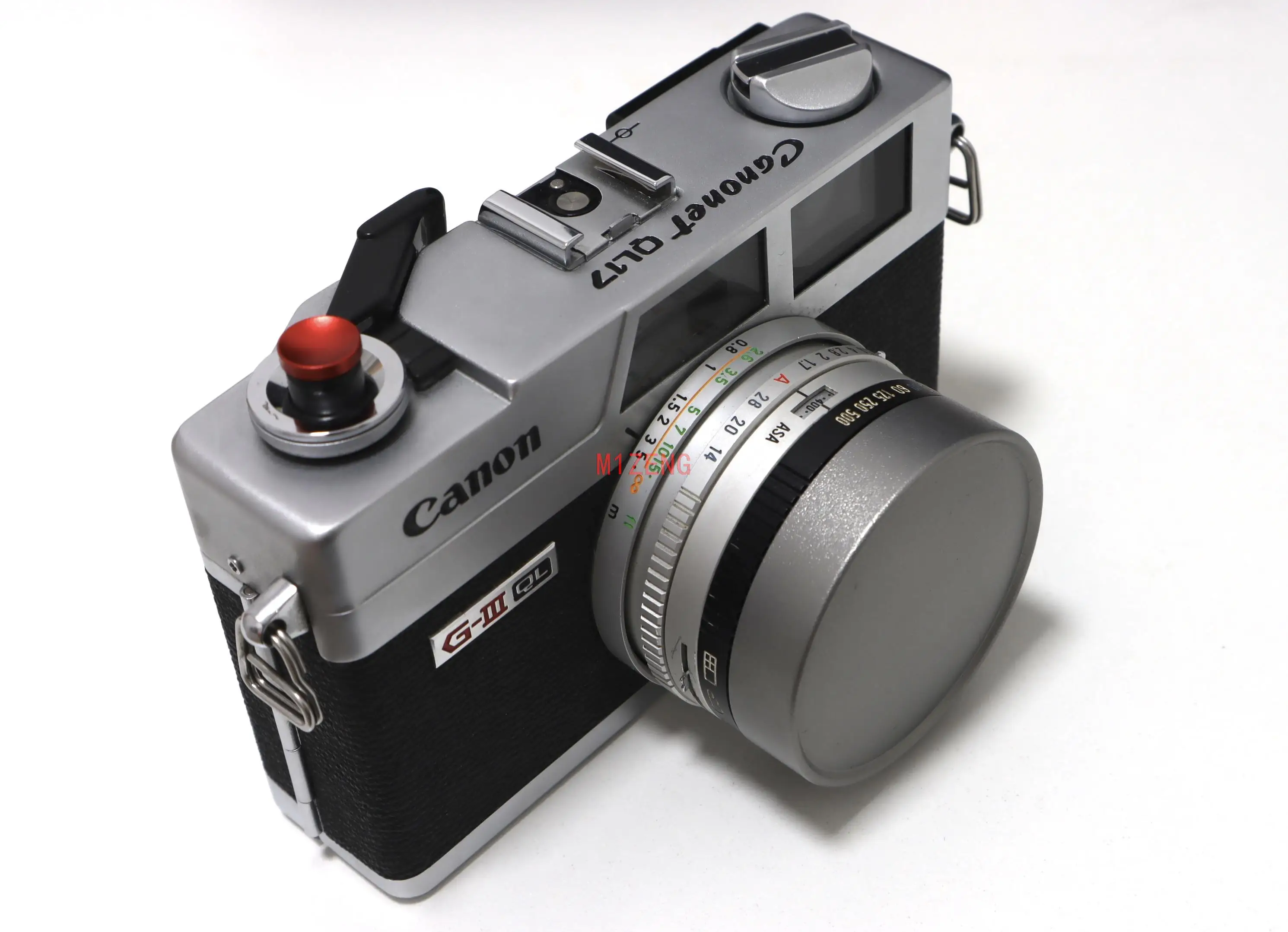 Металлическая передняя крышка объективаЗащитная крышка для canon canonet QL17 G-III camera silver (art.: 3920bc84adbc6) - 3920bc84adbc6