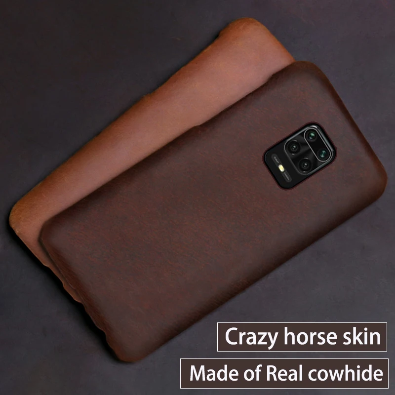 Leather Phone Case For Xiaomi Redmi Note 9s 8 7 6 5 K30 10X Mi 9 Se 9T 10 Lite A3 Mix 2s Max 3 Poco F1 X2 F2 Pro Horse Cover