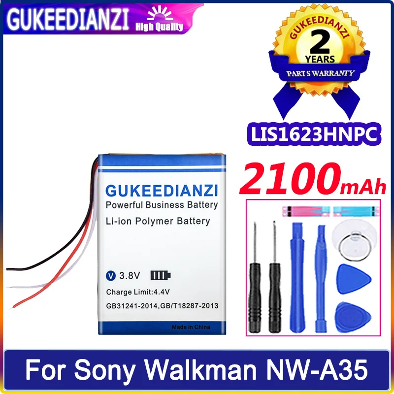 

Bateria New Battery LIS1623HNPC 2100mAh For Sony Walkman NW-A47 NW-A55 NW-A56 NW-A57 NW-A105 NW-A35 NW-A45 NW-A46 Brand Battery