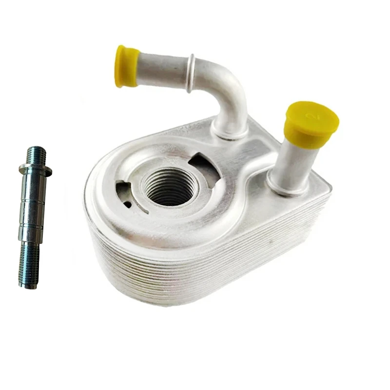 Масляный радиатор двигателя для FORD B-MAX 1 4 C-MAX MK4 MK3 Mondeo FIESTA FOCUS GALAXY 7S7G6B856CA 7S7G6B856A4A