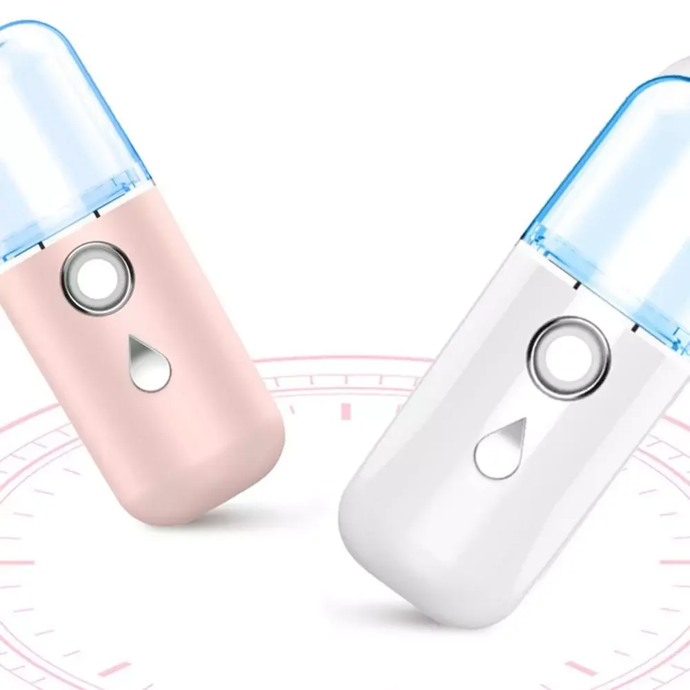 

Nano Spray Hydration Humidifier Mini Portable Rechargeable Handheld Facial Steamer Alcohol Sprayer Moisturizing Humidifier