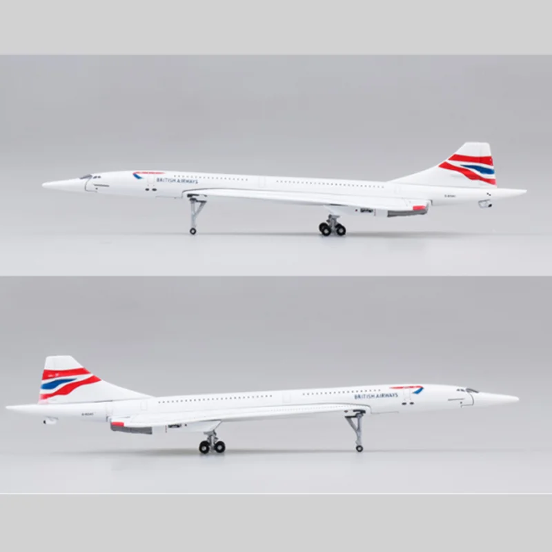 Новый масштаб 1:400, 16 см, модель Air BritishFrance Concorde, литой под давлением сплав, самолет Airways Display, коллекция самолетов (art.: 3920d43930bb7) - 3920d43930bb7