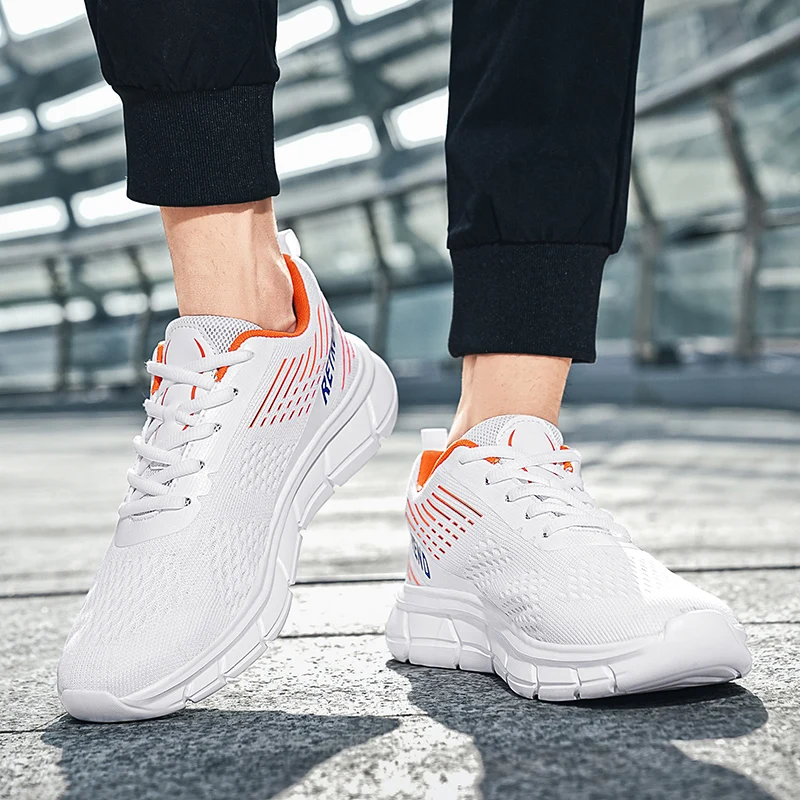 Original Brand Men's Shoes Mesh Breathable Running Shoes Lightweight Comforthable Casual Sneakers for Men Outdoor Walking Shoes