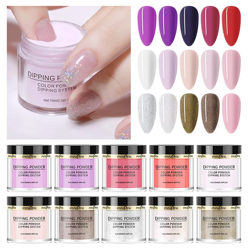 

Nail Moisturizing Powder Acrylic Sculpture Extension Solid Color Nail Shining Powder Matte Effect Nail Art Decoration