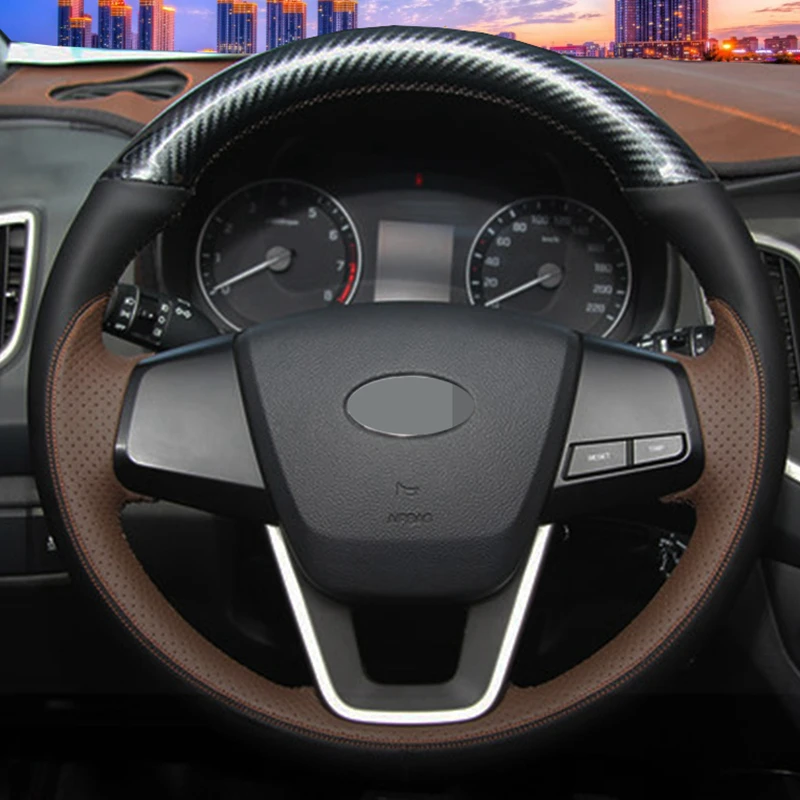 

Рукоделие, Ручное шитье для Hyundai ix25 2014-2018 Creta 2016-2018, оригинальная оплетка рулевого колеса на заказ