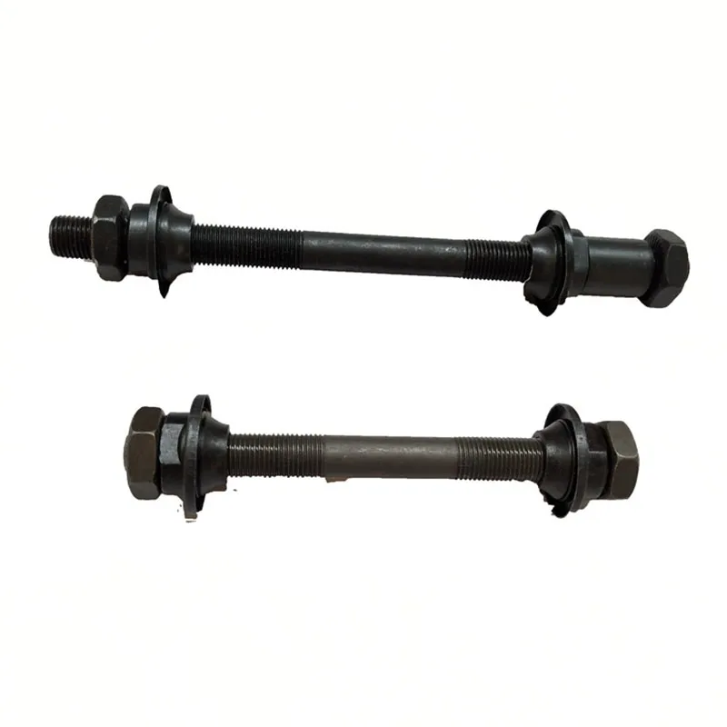 

Bicycle Wheel Hub Axle Mountain bike quick release hollow shaft hub front and rear quick release center shaft black ball shaft