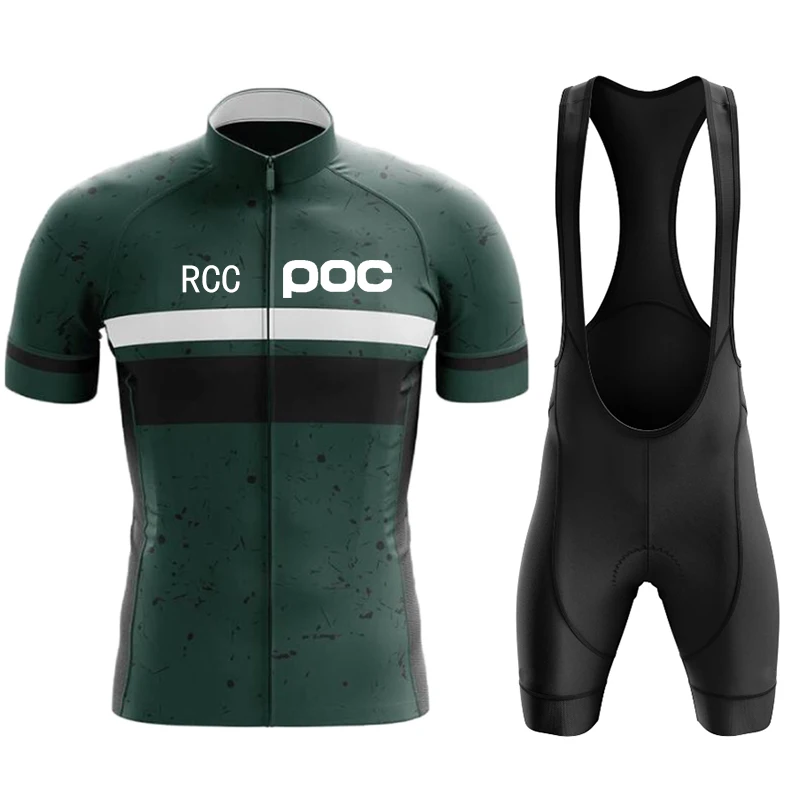 

RCC POC Велоспорт Джерси наборы с коротким рукавом дышащая мужская MTB велосипедная Одежда Майо Ropa Ciclismo форма костюм