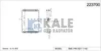 

082822221ab for engine radiator PRO 827/inc, cek (AL / BRZ)
