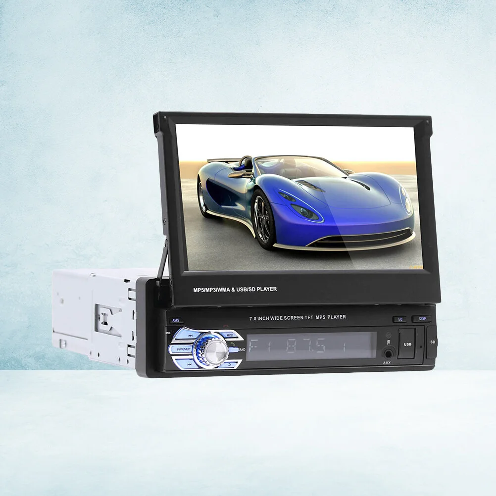 

1Pc 7 Inches Flexible Professional Car Mp5 Mp3 Radio AIO Machine