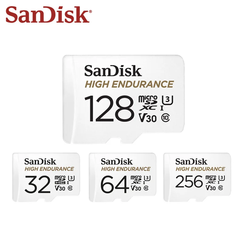 

SanDisk карта памяти Micro SD, 256 ГБ, 100% ГБ, 64 ГБ, C10 U3 V30