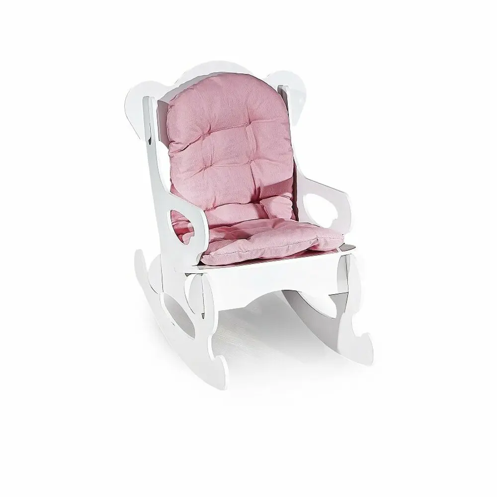 

Children's Rocking Chair Pink Cushion Gift Room Child Schoolboy Coffee Kids Set Furniture Feeding Dining Armchair Swing Turkey