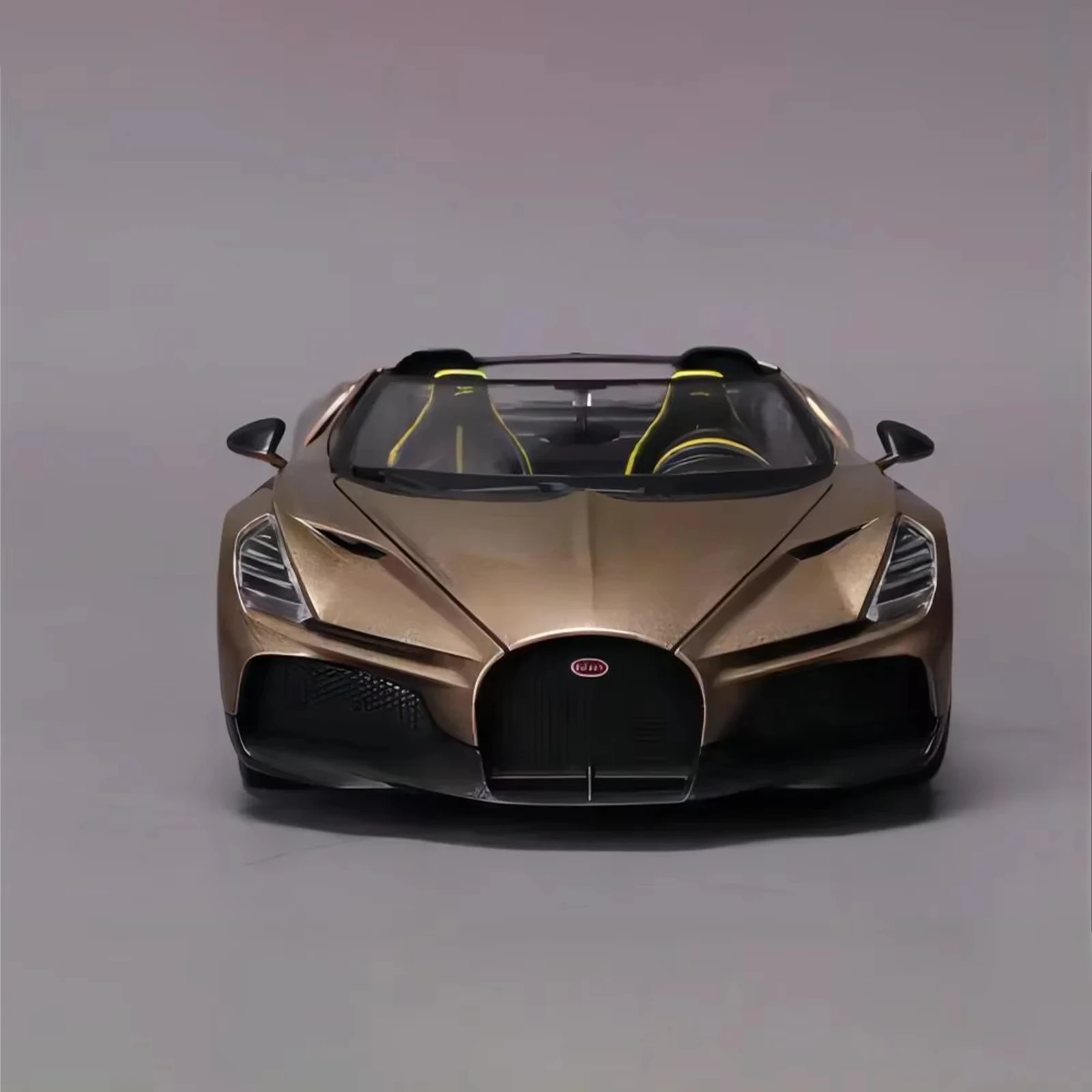 Bburago 1:18 Bugatti W16 Mistral миниатюрная литая под давлением модель из сплава черные