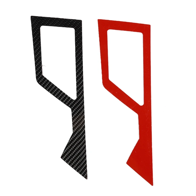 Задняя декоративная панель из углеродного волокна для Polaris RZR PRO XP Ultimate 2021 2022 UTV