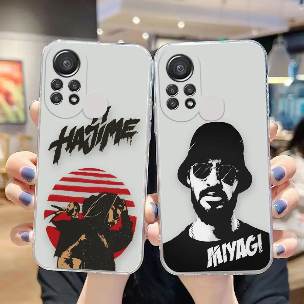 

Clear Case For Infinix TECNO CAMON 18 HOT 10S 11S NFC 8 9 10 11 12 PLAY POVA2 SMART 6 7 GO PRO Case Hajime MiyaGi Andy Panda