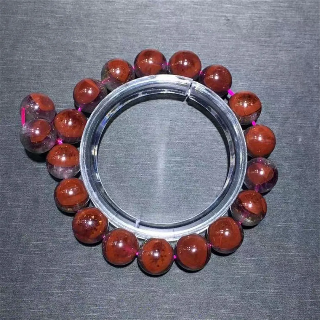 

10mm Natural Auralite 23 Bracelet Jewelry For Women Men Healing Wealth Gift Crystal Beads Stone Reiki Gemstone Strands AAAAA