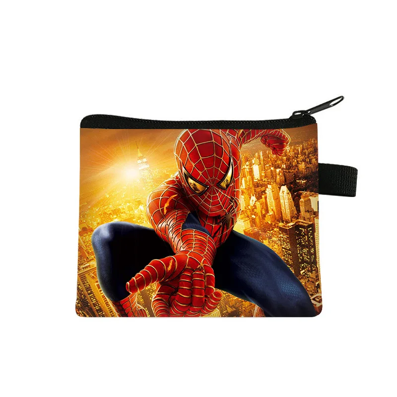 

Disney Children's Coin Purse Cartoon Mini Bag Zipper Coin Storage Bag Luxury Wallet Men Money Bag Cartera Mujer Card Holder