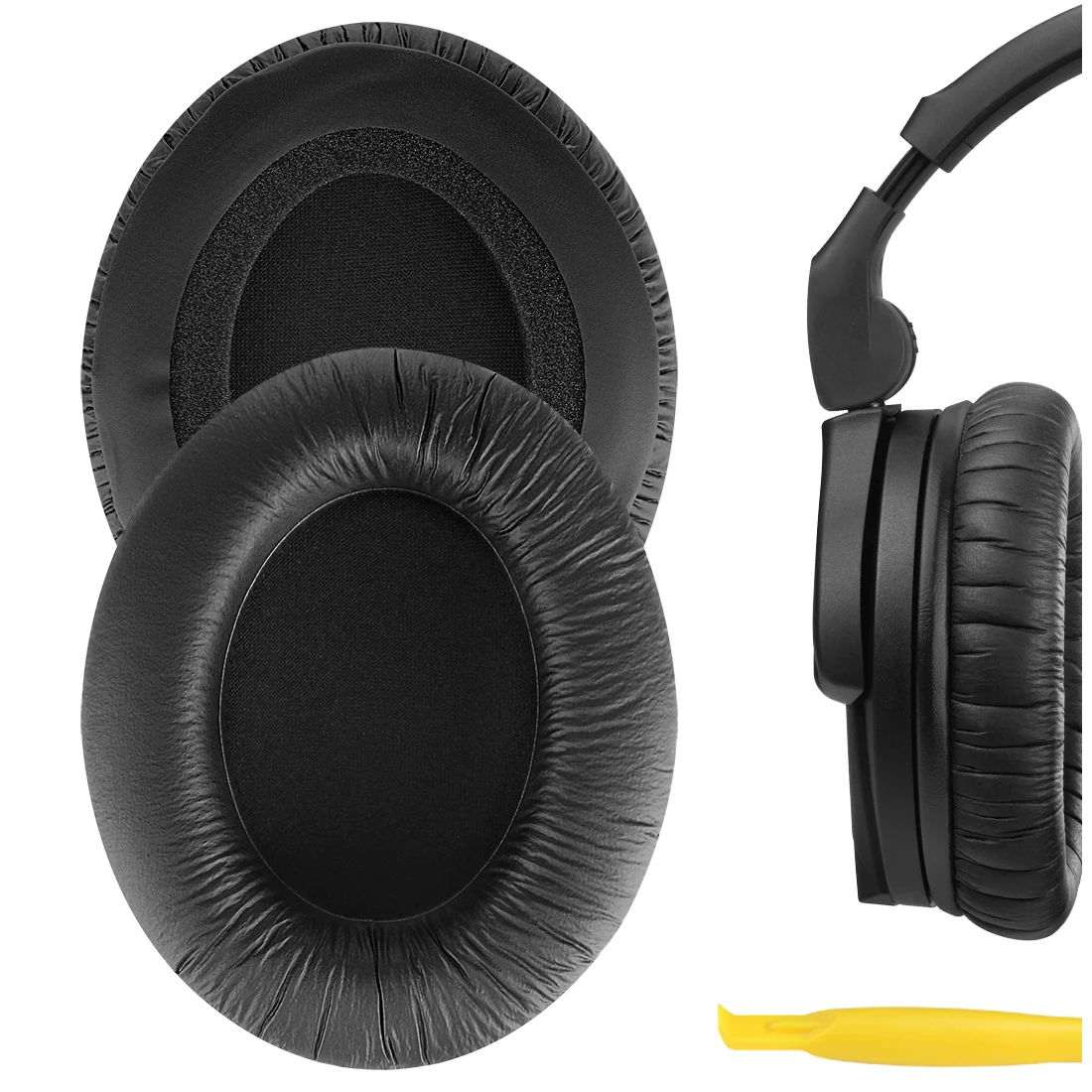 

Geekria Earpads for Sennheiser HD280 HD280-Pro HD281 HMD280 HMD281 Replacement Headphones Protein Leather Ear Pads Cover Cushion